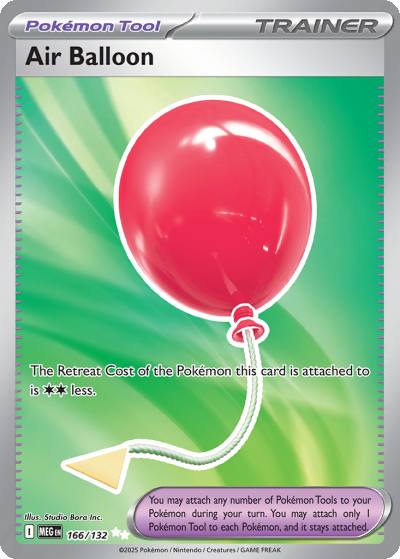 Air Balloon 166/132 Mega Evolution Pokemon card