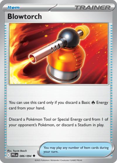 Blowtorch 86/94 Phantasmal Flames Pokemon card