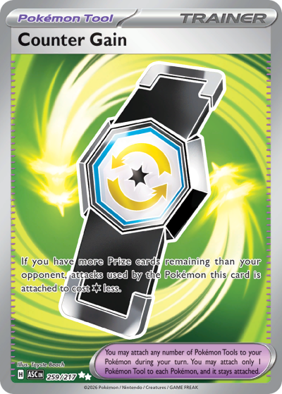 Counter Gain 259/217 Ascended Heroes Pokemon card