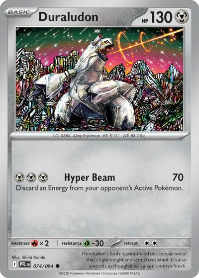 Duraludon 74/94 Phantasmal Flames Pokemon card