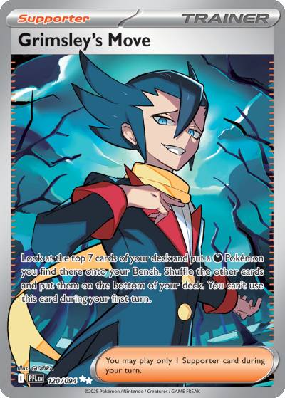 Grimsley's Move 120/94 Phantasmal Flames Pokemon card