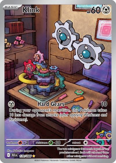 Klink 139/86 Black Bolt Pokemon card