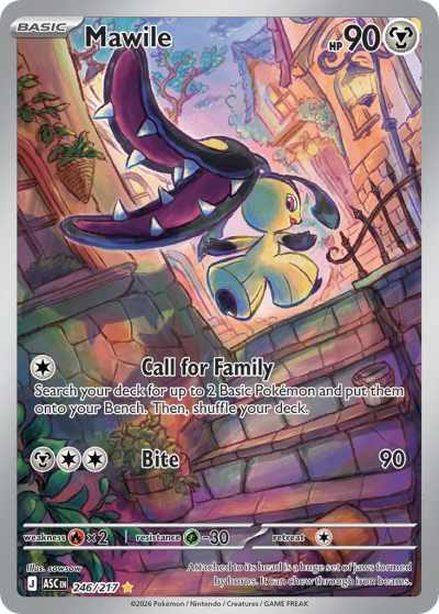 Mawile 246/217 Ascended Heroes Pokemon card