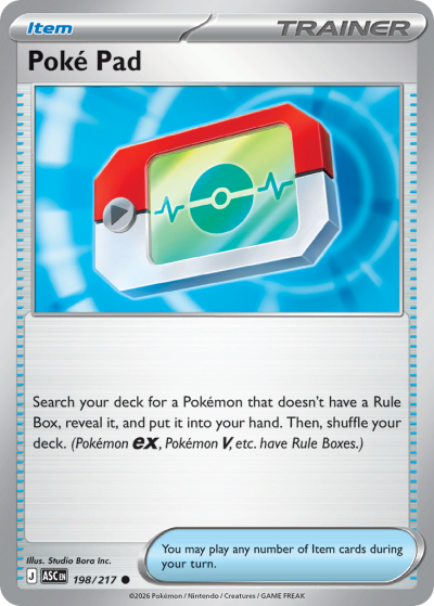 Poké Pad 198/217 Ascended Heroes Pokemon card