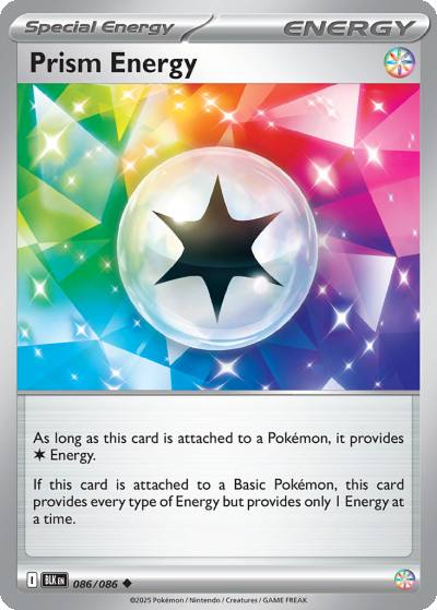 Prism Energy 86/86 Black Bolt Pokemon card