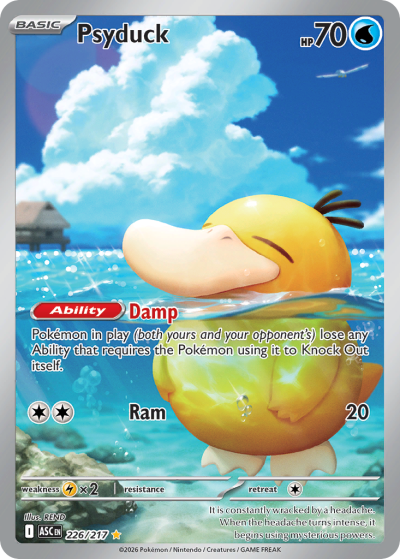 Psyduck 226/217 Ascended Heroes Pokemon card