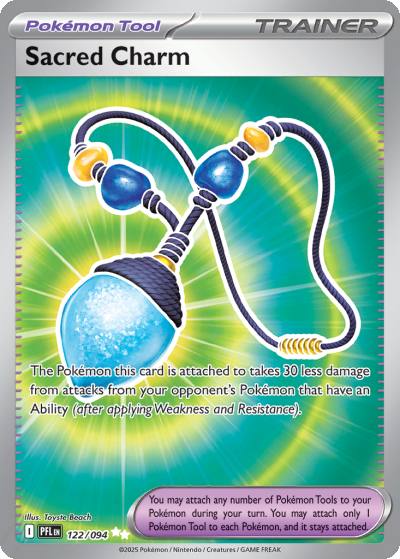 Sacred Charm 122/94 Phantasmal Flames Pokemon card