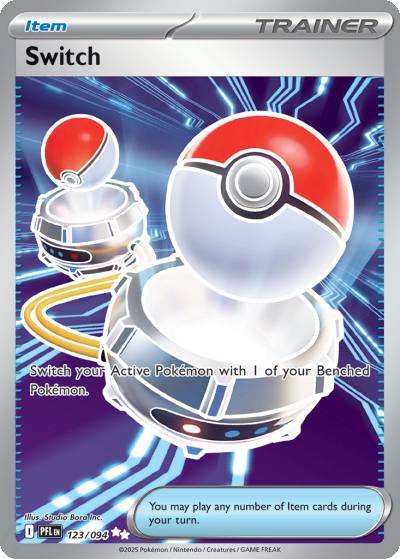 Switch 123/94 Phantasmal Flames Pokemon card