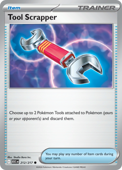 Tool Scrapper 212/217 Ascended Heroes Pokemon card
