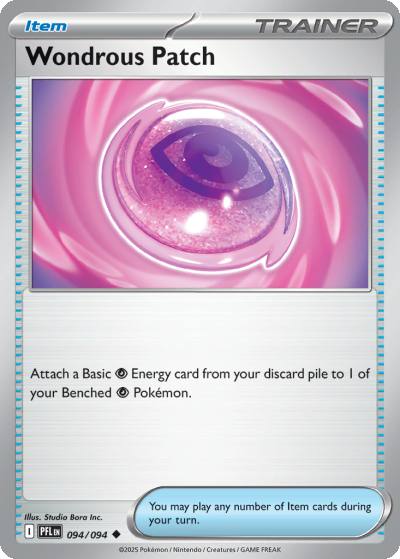 Wondrous Patch 94/94 Phantasmal Flames Pokemon card