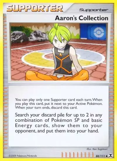 Aaron's Collection 88/111 Rising Rivals Pokemon card