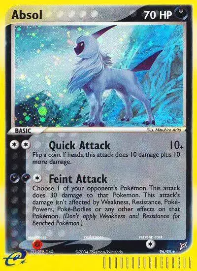 Absol 96/95 Team Magma vs Team Aqua Pokemon card