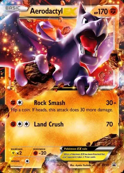 Aerodactyl-EX XY97/211 XY Black Star Promos Pokemon card