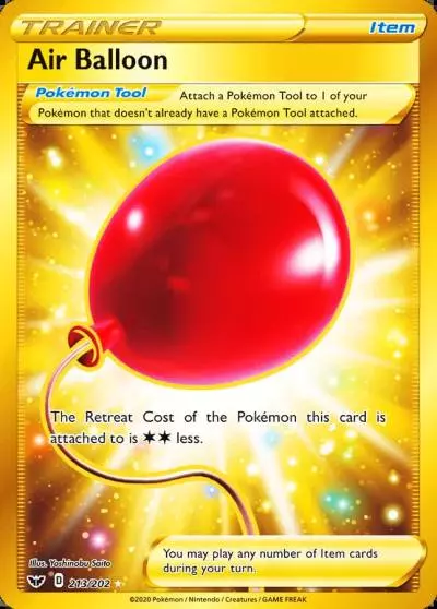 Air Balloon 213/202 Sword & Shield Pokemon card