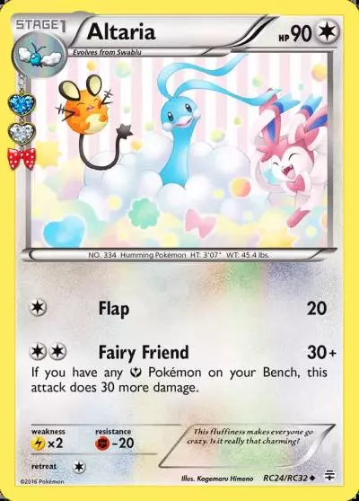 Altaria RC24/83 Generations Pokemon card