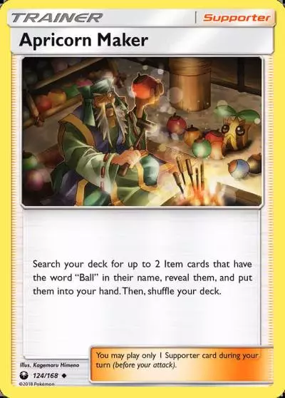 Apricorn Maker 124/168 Celestial Storm Pokemon card