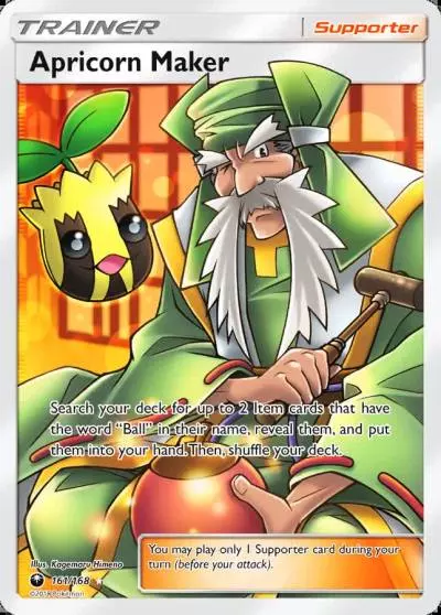Apricorn Maker 161/168 Celestial Storm Pokemon card