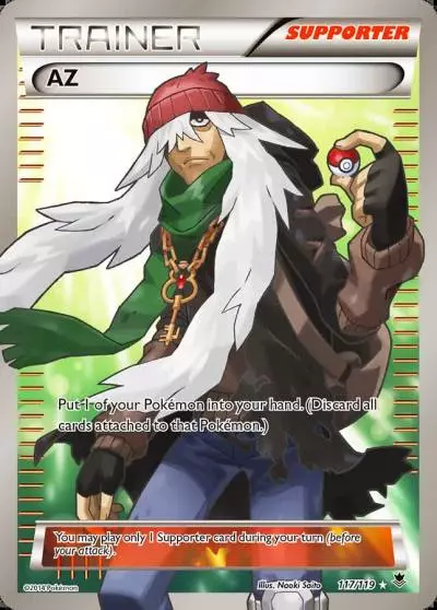 AZ 117/119 Phantom Forces Pokemon card