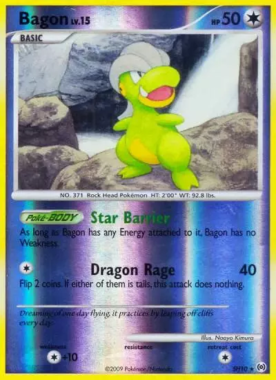 Bagon SH10/99 Arceus Pokemon card