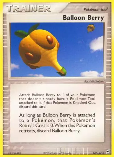 Balloon Berry 84/107 Deoxys Pokemon card
