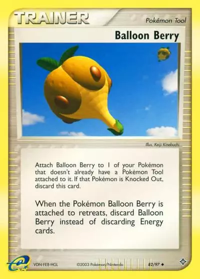 Balloon Berry 82/97 Dragon Pokemon card