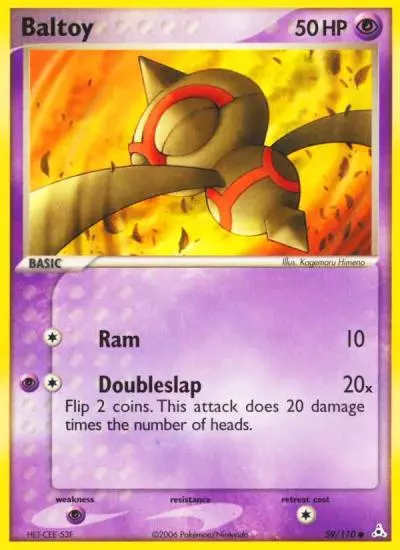 Baltoy 59/110 Holon Phantoms Pokemon card
