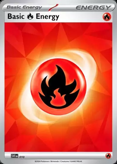 Basic Fire Energy 10/16 Scarlet & Violet Energies Pokemon card