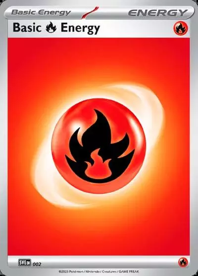 Basic Fire Energy 2/16 Scarlet & Violet Energies Pokemon card