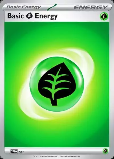 Basic Grass Energy 1/16 Scarlet & Violet Energies Pokemon card