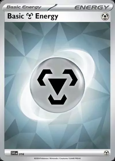 Basic Metal Energy 16/16 Scarlet & Violet Energies Pokemon card