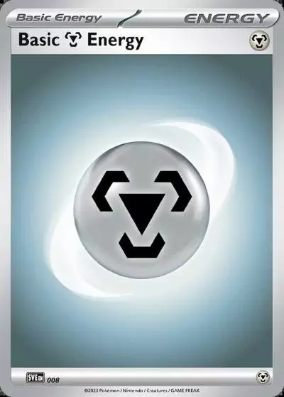 Basic Metal Energy 8/16 Scarlet & Violet Energies Pokemon card