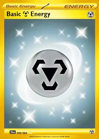 Basic Metal Energy 99/64 Shrouded Fable Pokemon card