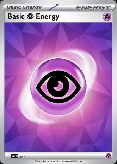 Basic Psychic Energy 13/16 Scarlet & Violet Energies Pokemon card