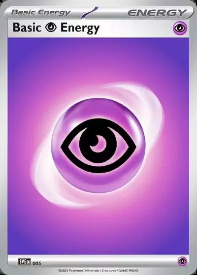 Basic Psychic Energy 5/16 Scarlet & Violet Energies Pokemon card