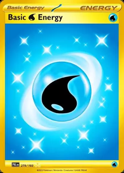 Basic Water Energy 279/193 Paldea Evolved Pokemon card