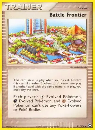 Battle Frontier 71/108 Power Keepers Pokemon card