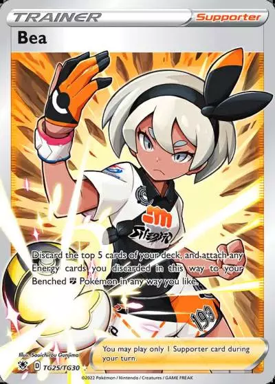 Bea TG25/30 Astral Radiance Trainer Gallery Pokemon card