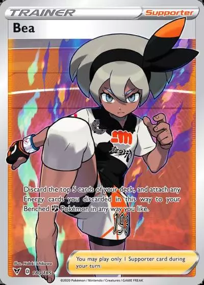 Bea 180/185 Vivid Voltage Pokemon card