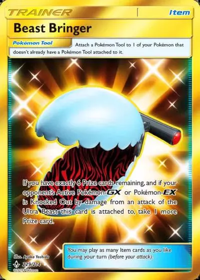 Beast Bringer 229/214 Unbroken Bonds Pokemon card