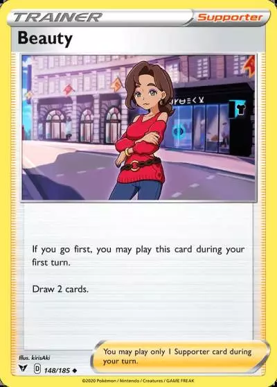 Beauty 148/185 Vivid Voltage Pokemon card