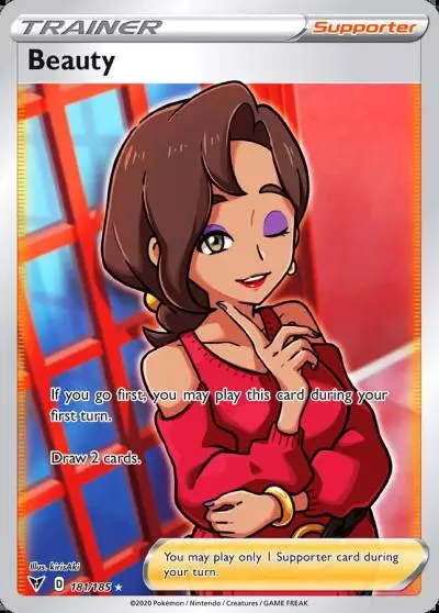Beauty 181/185 Vivid Voltage Pokemon card