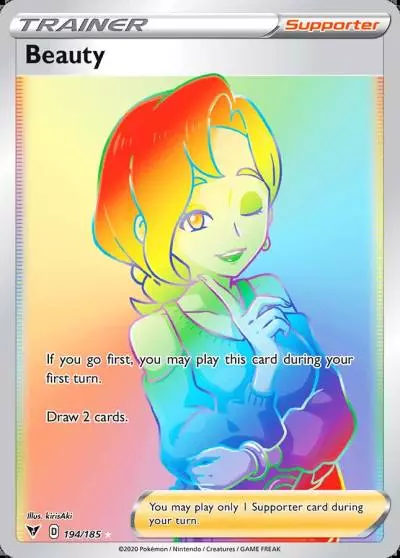 Beauty 194/185 Vivid Voltage Pokemon card
