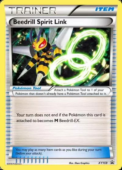 Beedrill Spirit Link XY159/211 XY Black Star Promos Pokemon card