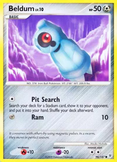 Beldum 90/147 Supreme Victors Pokemon card