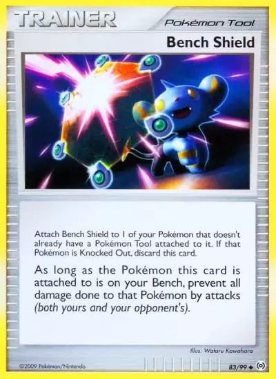 Bench Shield 83/99 Arceus Pokemon card