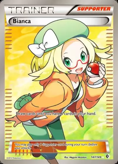 Bianca 147/149 Boundaries Crossed Pokemon card