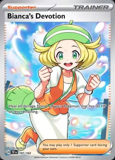 Bianca's Devotion 197/162 Temporal Forces Pokemon card