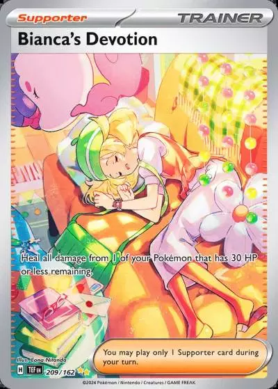 Bianca's Devotion 209/162 Temporal Forces Pokemon card