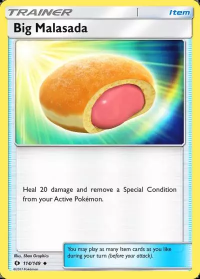 Big Malasada 114/149 Sun & Moon Pokemon card