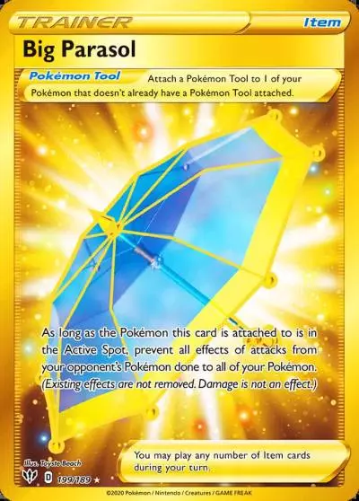Big Parasol 199/189 Darkness Ablaze Pokemon card